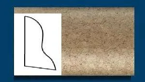 Плинтус пробковый ArtCorkDesing С 102 (Колер 5) 20x40x910 мм в Омске