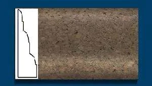 Плинтус пробковый ArtCorkDesing С 105 (Колер 7) 18x45x910 мм в Омске