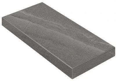 Керамогранит Italon Контемпора Карбон 33x120 ступень угловая правая в Омске