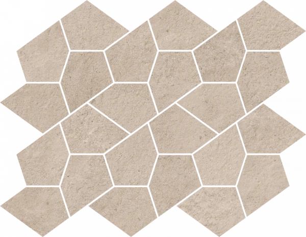 Керамогранит Italon Этернум Крим Мозаика Калейдо 35.6х27.6 (Натуральная) в Омске