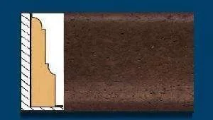 Плинтус пробковый ArtCorkDesing С 104 (Колер14) 12x40x910 мм в Омске
