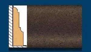 Плинтус пробковый ArtCorkDesing С 104 (Колер19) 12x40x910 мм в Омске