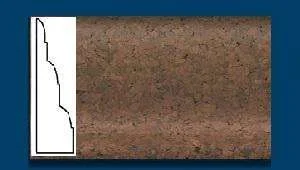 Плинтус пробковый ArtCorkDesing С 105 (Колер 11) 18x45x910 мм в Омске