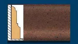 Плинтус пробковый ArtCorkDesing С 103 (Колер 13) 12х65х910 мм в Омске