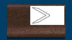 Угол пробковый наружный ArtCorkDesign С 303 Колер 14 в Омске