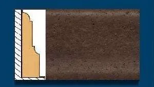 Плинтус пробковый ArtCorkDesing С 104 (Колер12) 12x40x910 мм в Омске