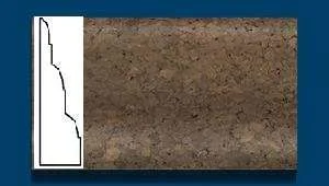 Плинтус пробковый ArtCorkDesing С 105 (Колер 10) 18x45x910 мм в Омске
