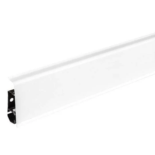 Плинтус пластиковый Arbiton INDO70 01 Белый блеск 2,5 м в Омске