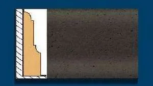 Плинтус пробковый ArtCorkDesing С 104 (Колер18) 12x40x910 мм в Омске