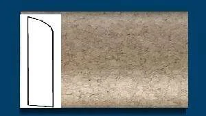 Плинтус пробковый ArtCorkDesing С 106 (Колер 6) 10х60х910 мм в Омске