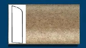 Плинтус пробковый ArtCorkDesing С 106 (Колер 5) 10х60х910 мм в Омске