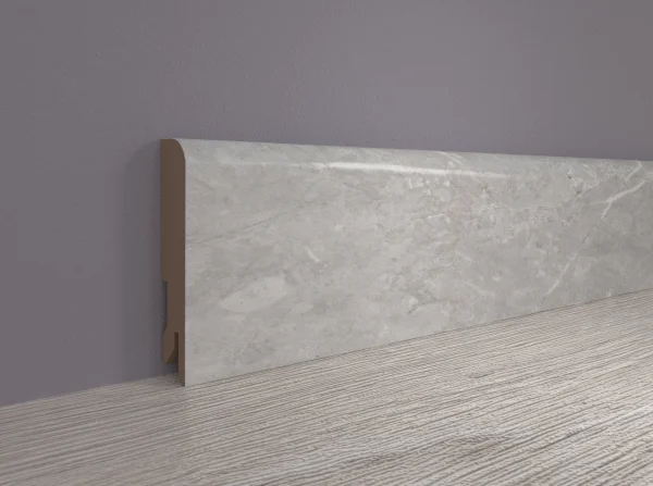 Плинтус MDF Bonkeel 24070 Торос Бьянко (80х16х2400 мм) в Омске