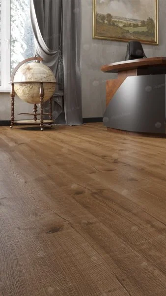 Каменно-полимерная плитка Alpine Floor Real Wood Дуб Royal ECO 2-1, 6 мм 43 класс в Омске