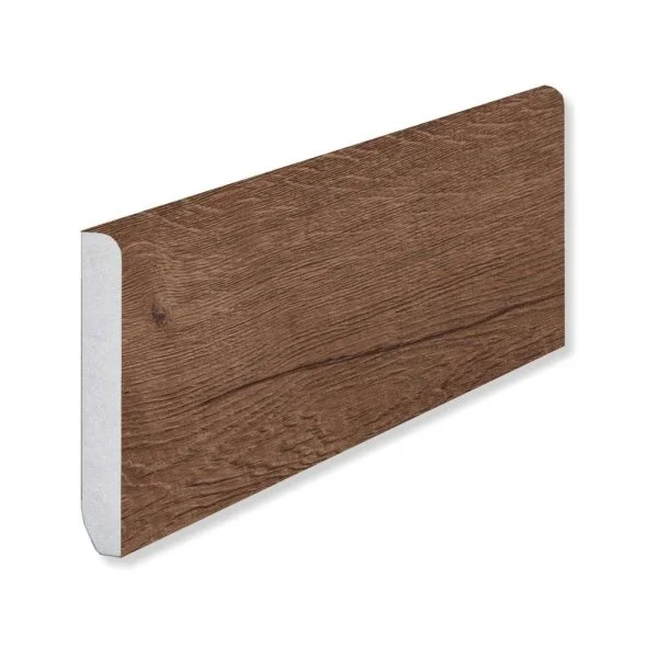 Кварцевый плинтус Fargo 81996-6 Дуб Южная Ночь градиент 80х11х2200 мм в Омске