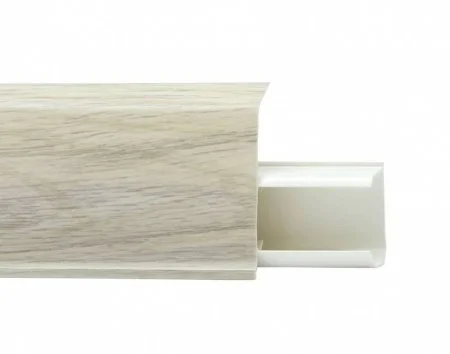 Пластиковый плинтус Royce №526 Дуб Орегон (55х23х2200мм) в Омске