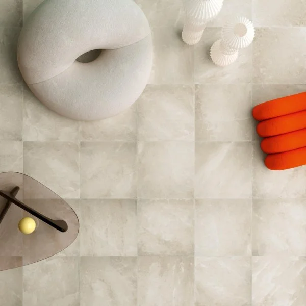 Керамогранит Coliseum Ривьера Уайт 60х60 (Натуральный и Реттифицированный) в Омске