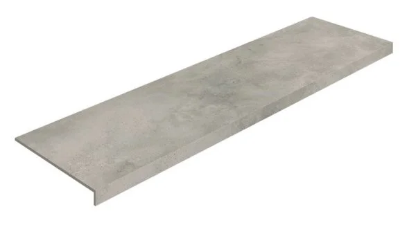 Керамогранит Coliseum Монца Грэй Ступень фронтальная (Натуральный, 33х120) в Омске