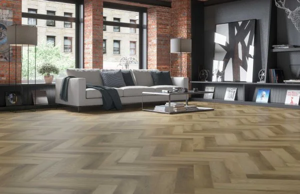 Кварц-виниловая плитка Fargo Parquet 4мм 33-2187-09 Дуб Афины (Градиент) в Омске