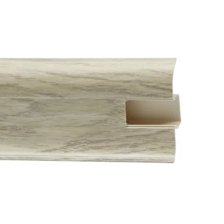 Пластиковый плинтус Royce №853 Дуб Супрема (58х22х2200мм) в Омске