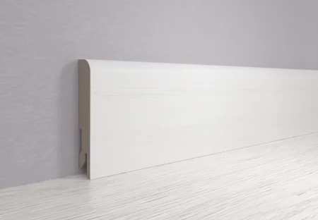 Плинтус MDF Bonkeel 24116 Белый (80х16х2400 мм) в Омске