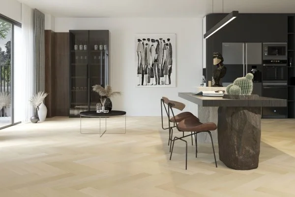 Паркетная доска Quartz Parquet Английская Ёлка Дуб Испанский 33-404 в Омске