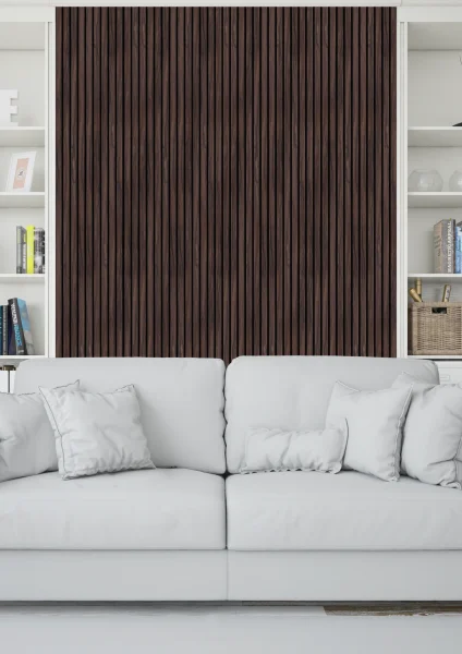 Декоративная панель для стен HiWood LV124 BR395K (120х12х2700мм) в Омске