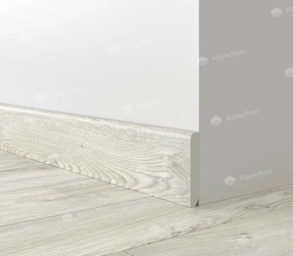 Кварцевый плинтус Alpine Floor Parquet Light 13-11 Снежный в Омске