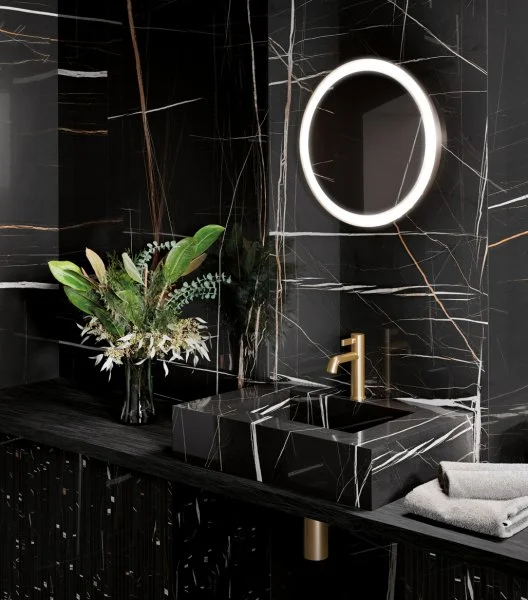 Керамогранит Italon Шарм Делюкс Сахара Нуар 80х80 (Натуральная и реттифицированная) в Омске