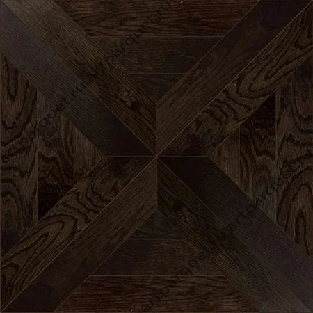 Модульный паркет Kochanelli Квадро Дуб Темный 441х441х15 мм в Омске