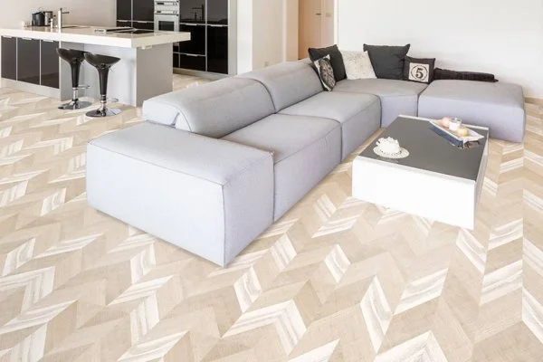 Пробковое покрытие CorkStyle Chevron Creme в Омске