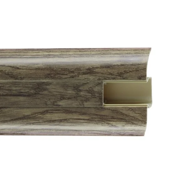 Пластиковый плинтус Royce №841 Дуб Миланский (58х22х2200мм) в Омске