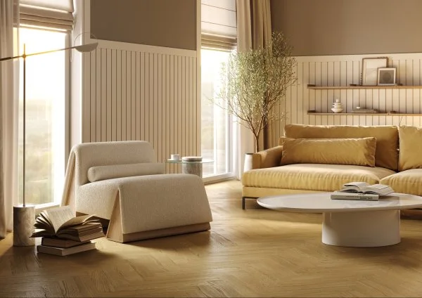 Паркетная доска Quartz Parquet Штучный паркет Дуб Рейн 44-33429 в Омске