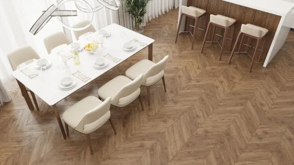 Кварц-виниловая плитка Alpine Floor Chevron Гевуина ECO 20-10 (2,5 мм. 43 класс) в Омске