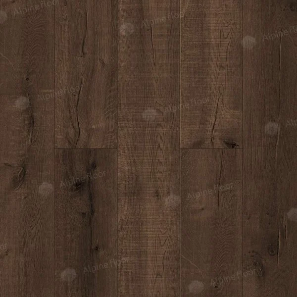 Каменно-полимерная плитка Alpine Floor Real Wood Дуб Мокка ECO 2-2, 6 мм 43 класс в Омске