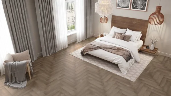 Кварц-виниловая плитка Alpine Floor Parquet Дуб Насыщенный ЕСО 16-7 2.5 мм. 43 класс в Омске