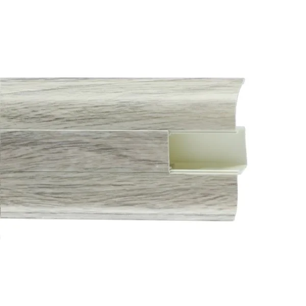 Пластиковый плинтус Royce №822 Дуб Альба (58х22х2200мм) в Омске