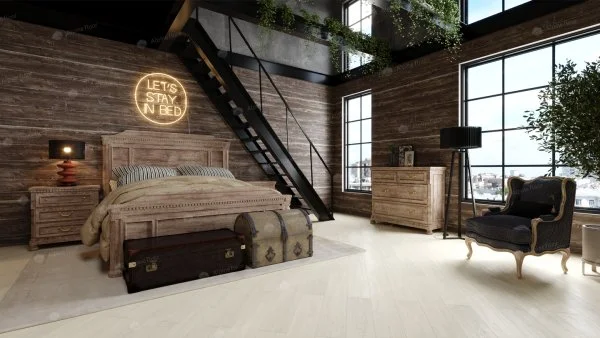 Каменно-полимерная плитка Alpine Floor Classic Light Дуб Арктик ECO 134-77 MC 3.5мм, 34 класс в Омске