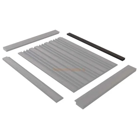 Финишный молдинг LF124B BR395K левый декорированный (31х12х2700мм) в Омске