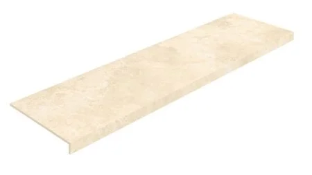 Керамогранит Coliseum Аурелия Уайт Ступень фронтальная (Натуральный, 33х120) в Омске