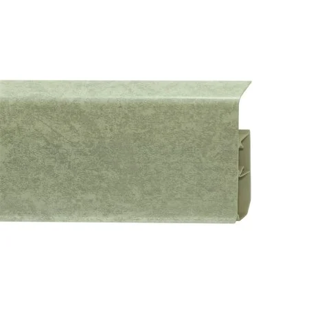 Пластиковый плинтус Royce №339 Мрамор Светлый (80х24х2200мм) в Омске