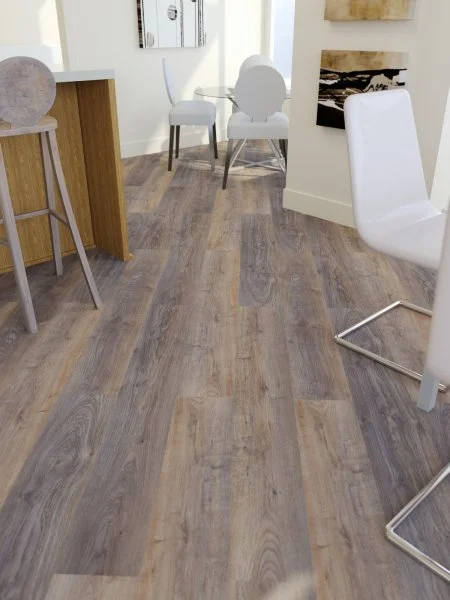 Кварц-виниловая плитка FineFloor Light Дуб Борда FF-1333 в Омске