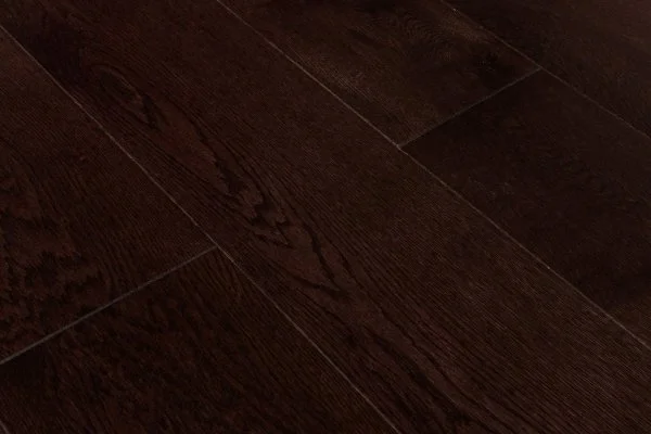 Массивная доска Аmber Wood Дуб кофе браш лак 18*120*300-1800 мм в Омске