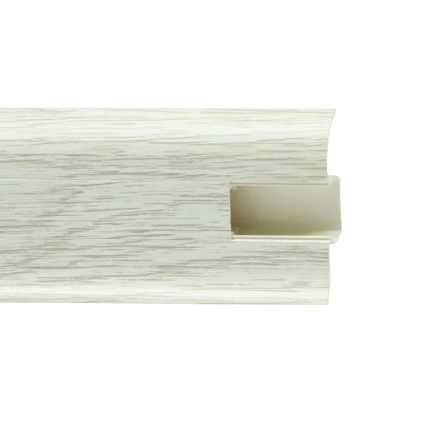 Пластиковый плинтус Royce №851 Дуб Льняной (58х22х2200мм) в Омске