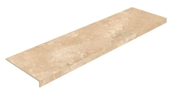 Керамогранит Coliseum Аурелия Беж Ступень фронтальная (Натуральный, 33х120) в Омске