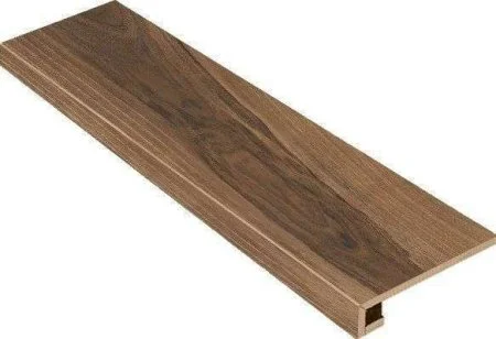 Керамогранит Italon Мезон Волнат ступень угловая левая 330*1200 в Омске