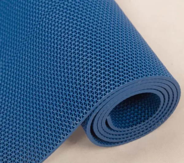 Грязезащитное рулонное покрытие ЗигЗаг Синий 4,5 мм (1,2 м) Китай в Омске