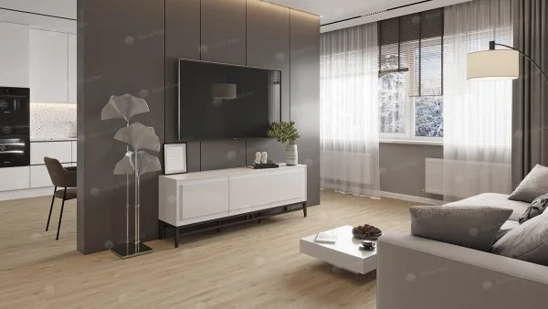 Каменно-полимерная плитка Alpine Floor Solo Анданте ECO 14-10, 3,5 мм 34 класс в Омске