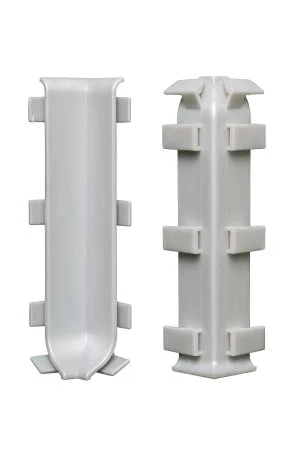 Внутренний угол Bonkeel ПЛ100 серый (ПВХ) в Омске