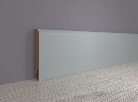 Плинтус MDF Bonkeel 24067 Скай Грей (80х16х2400 мм) в Омске