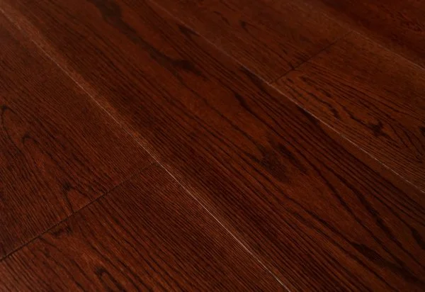 Массивная доска Аmber Wood Дуб шоколад браш лак 18*120*300-1800 мм в Омске